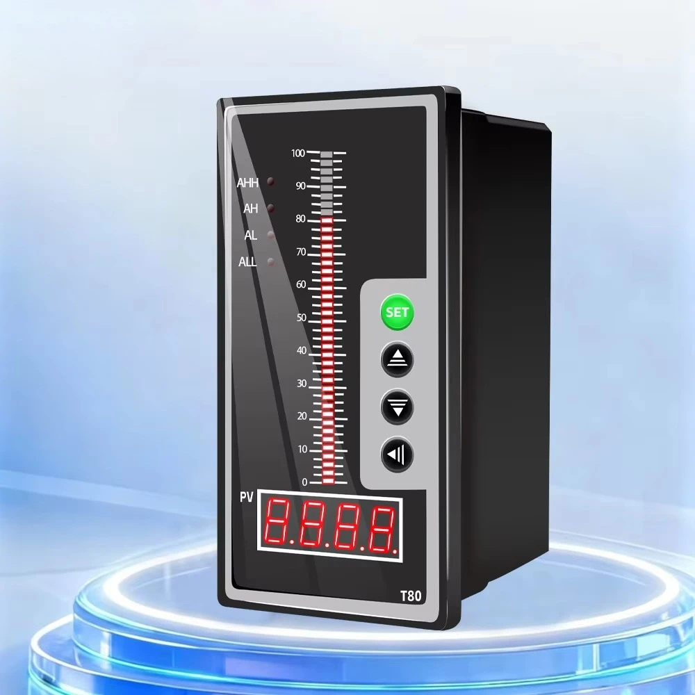 Industrial LED Digital Pressure Level Gauge ABS Material 0.1% Accuracy 1-Year Warranty 4-20mA RS485 Output Water Oil Level