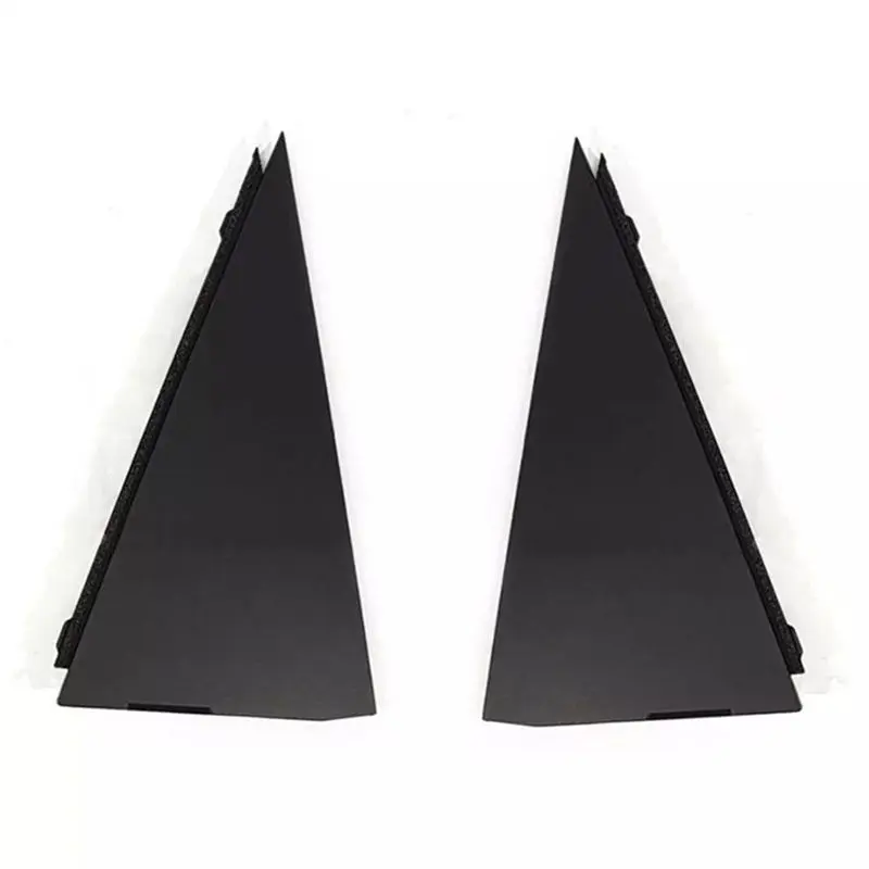 

Car Rear Door Corner Finish Trim Frame Window Mirror Triangle Plate Molding For I30 08-11 838302L200 838402L200