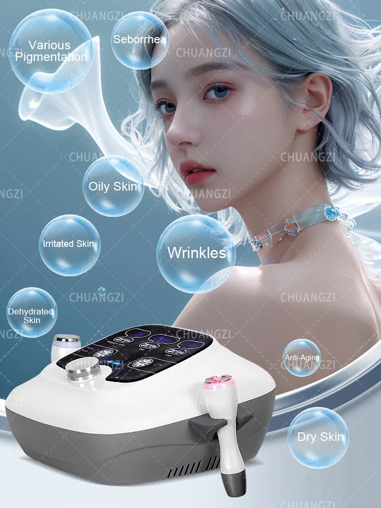 DCOOL Semiconductor 3In1 Cold and Hot Therapy EMS Face Lifting Ant-wrinkle Anti Puffiness Cryo Painless Electroporation Machine