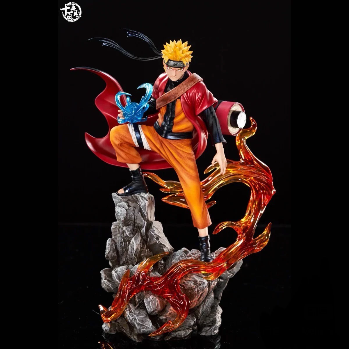 24Cm Naruto Shippuden Paths Mode Uzumaki Naruto Anime Action Figure Collectible Model Garage Kit Statue Toys Gift