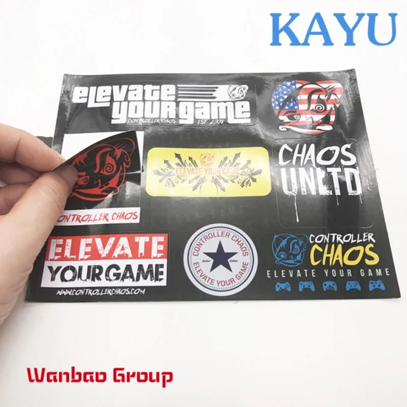 Custom Die Cut Vinyl Adesivos