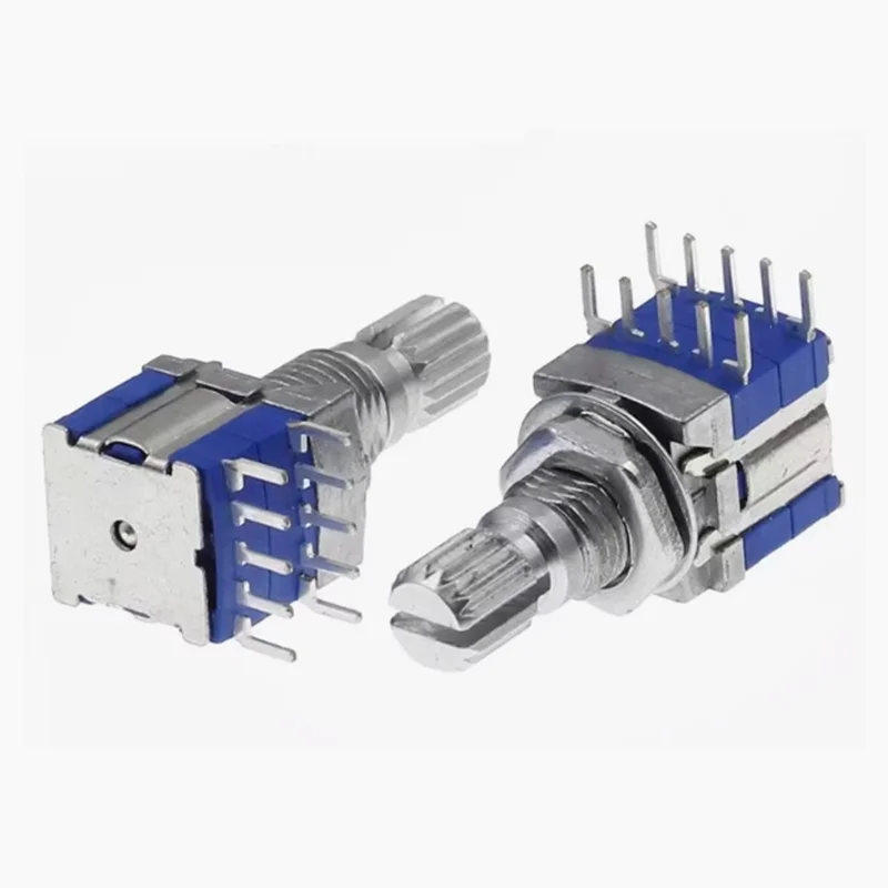 5pcs RS1010 15mm Plum Shaft Rotary Switch 1P 2/3/4/5 Position 2P 2 Position Gear Change Selector Switch