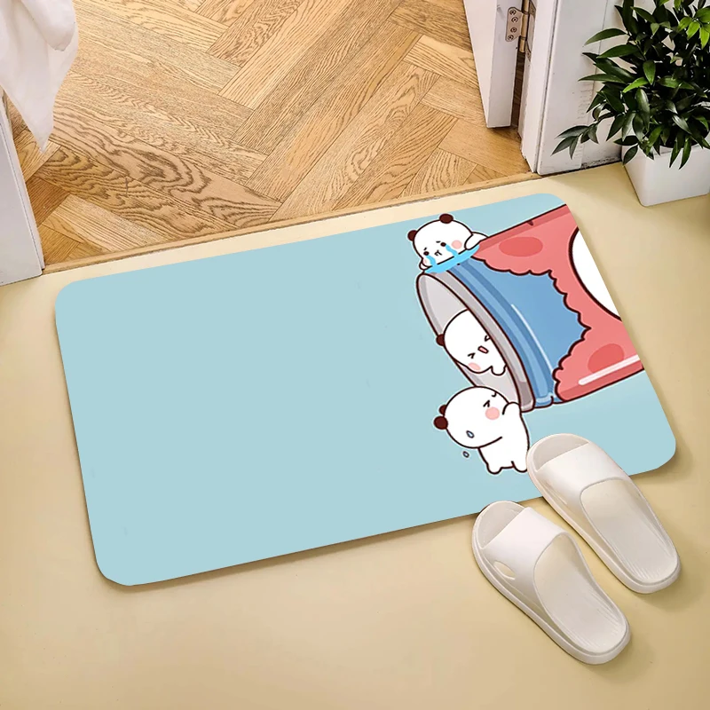 Rugs Bubu And Dudu Cartoon Room Mats Doormat Entrance Door Kitchen Carpet Balcony Carpets Bathroom Mat Home Foot Rug Bath House