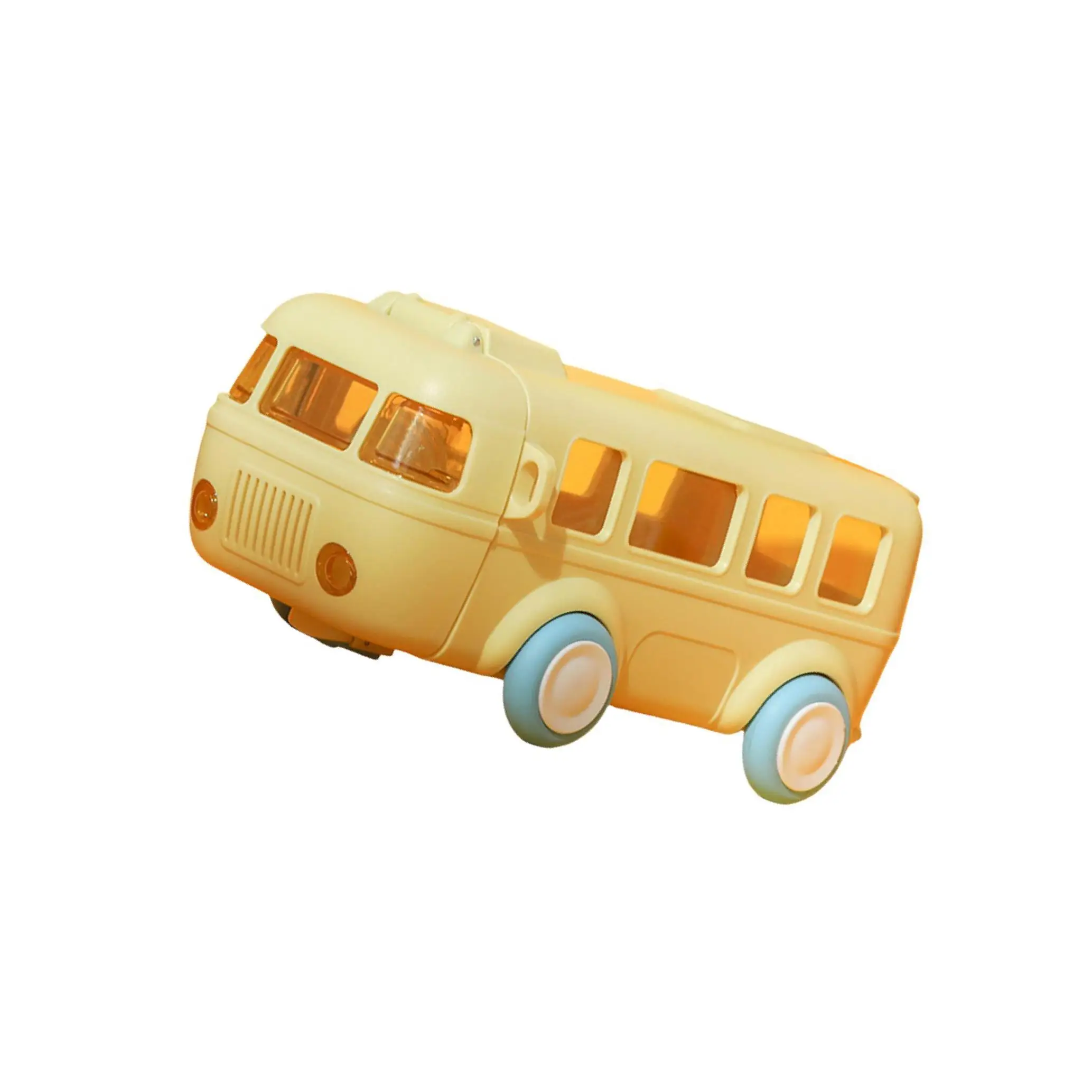Kawaii Water Bottles Girls Drinking Bottle Kids Toy Bus Water Cups for Kids