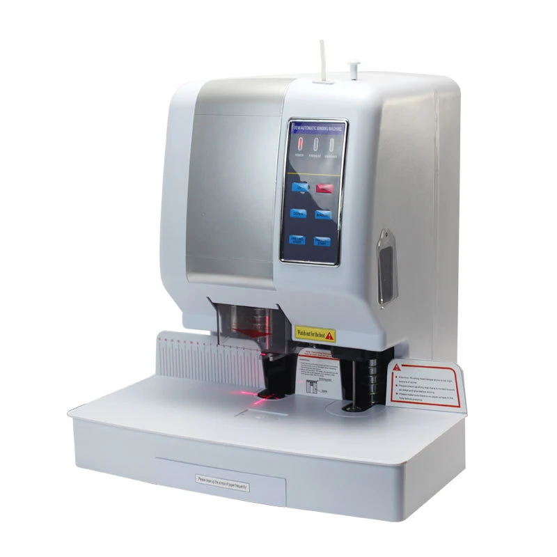 XD-802B Binding Machine Manual Binding Laser Positioning Financial Accounting Binding Materials