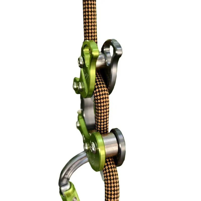 Outdoor Empty Work Climbing Grasping Knot Manual Ascending and Descending Device Mechanical Grasping Knot Pulley