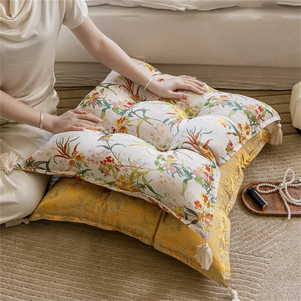 Multifunctional Cushion Carpet Sofa Cushion Bay Window Tatami Thickened Chair Cushion Household Products Backrest Cushion