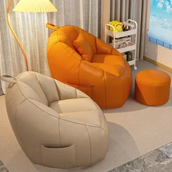 Lazy Sofa Autumn and Winter Can Sleep Can Lie in The Bedroom Small Sofa Single Recliner Chair Tatami Bean Bag Sofa Lazy Chair