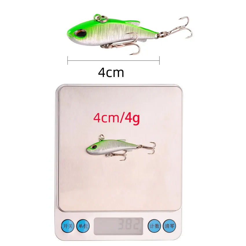 6/7/10pcs Winter Crankbait Wobbler Sinking Fishing Crankbaits Vib Lure Ice Hard Lure Mini Wobblers Crankbait Sea Fishing Lure