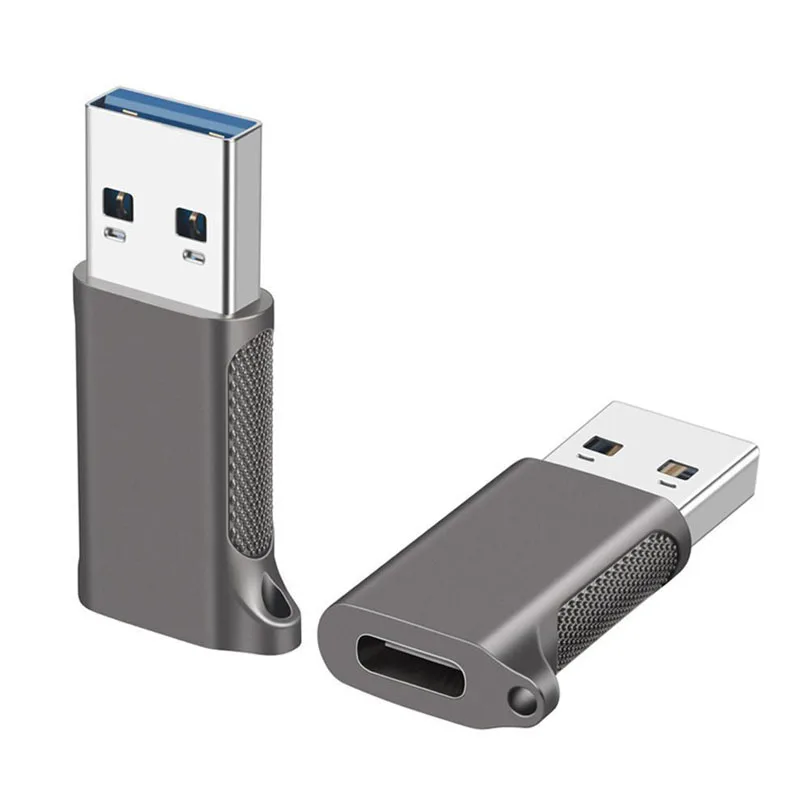 USB 3.2 Type C to USB-A Adapter Double Side 10Gbps USB C Female to Male for Data Transfer, C-Type Headers Audio and Fast Charger