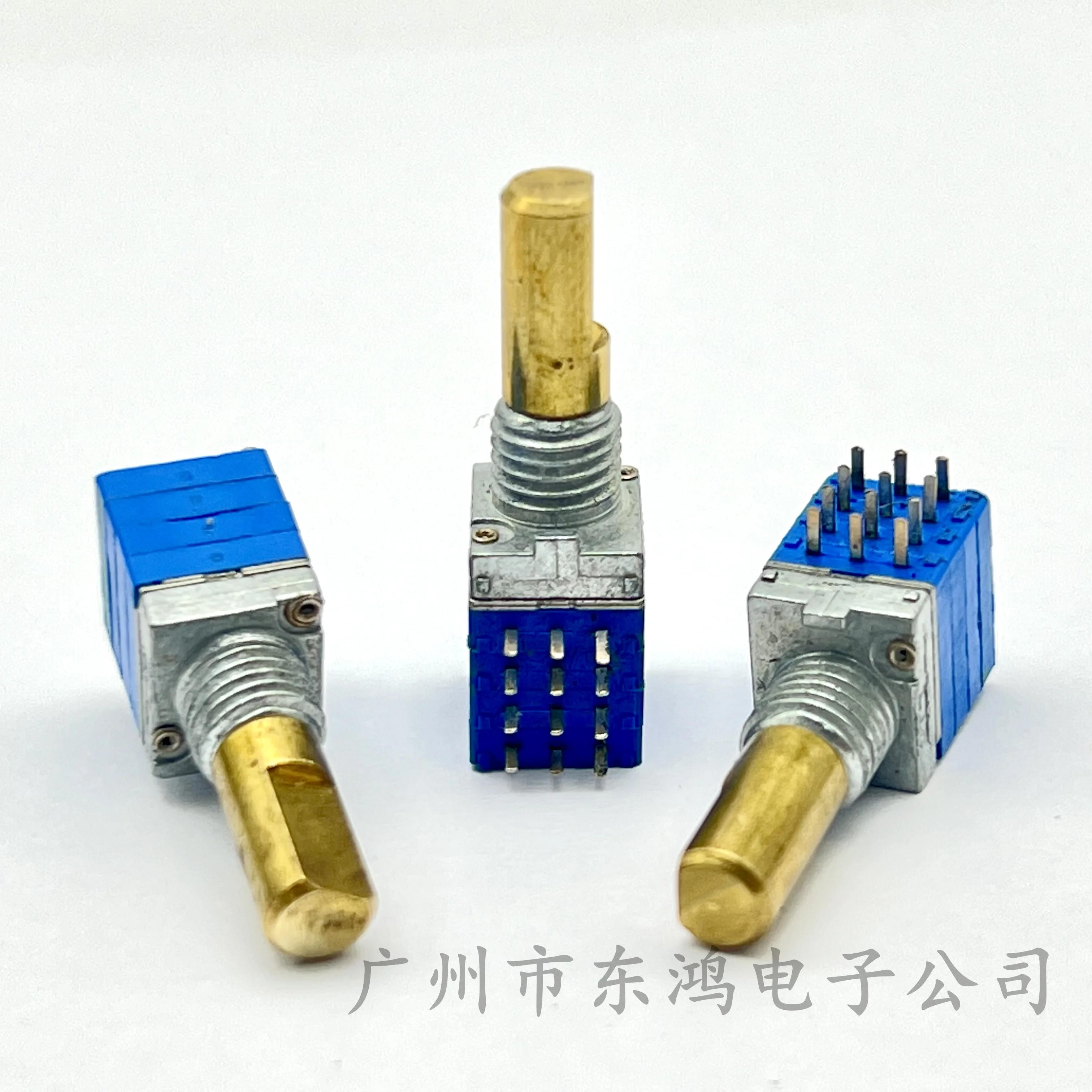 1 pcs CTR Long Thiel 8807 walkie-talkie channel 12 pin encoder ED08D14O switch 15 positioning shaft length 15MM