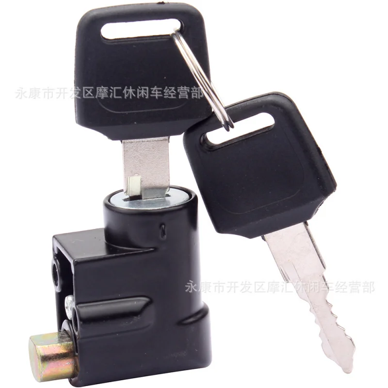 

Motorcycle Accessories Suitable for SuzukiGS125 GN125 HJ125Front Car Lock Direction Lock Handlebar Lock Dragon Head Lock