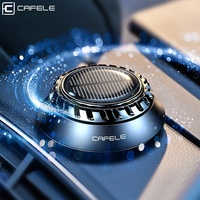 Solar Rotating Car Air Freshener Universal Car Perfume Essential Oil Diffuser Dashboard Decoration Auto Interior Accessories