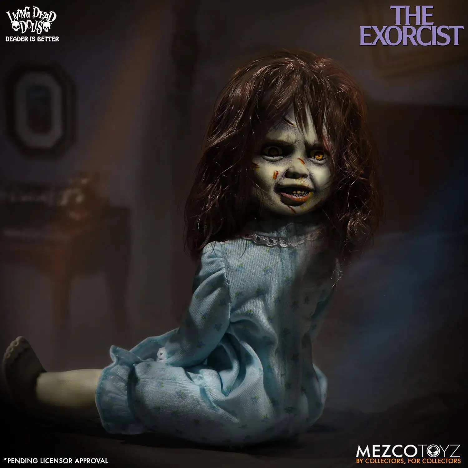 

In Stock Mezco Living Dead Dolls The Exorcist Horror Anime Collectible Figure Movie Character Replica For Horror Collector Dolls