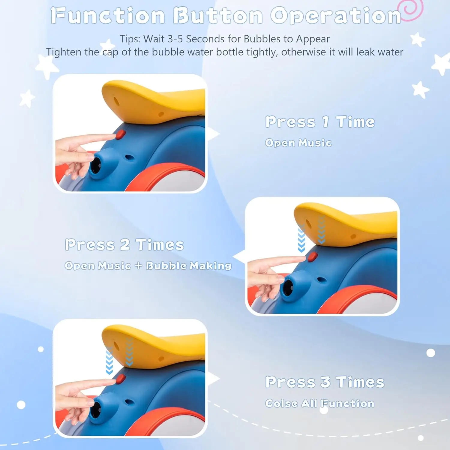 6V Electric Baby Balance Bike for 1 Year Old Boys Girls Ride on Toys 12-24 Month Toddler Balance Bike, 4 Wheels Kids First Bike