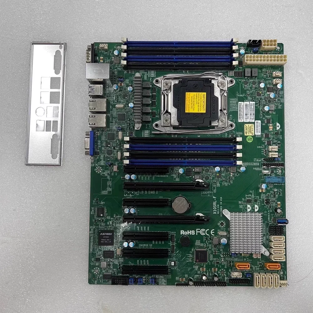 

Originate Server Motherboard For Supermicro X10SRL-F 2011-3 X99 C612 Fully Tested Good Quality