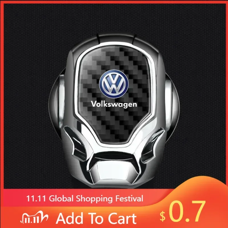 

New Hot 2025 New Car Badge One-click Start Protective Cover Start Stop Button Decoration Sticker For Volkswagen VW Golf Polo