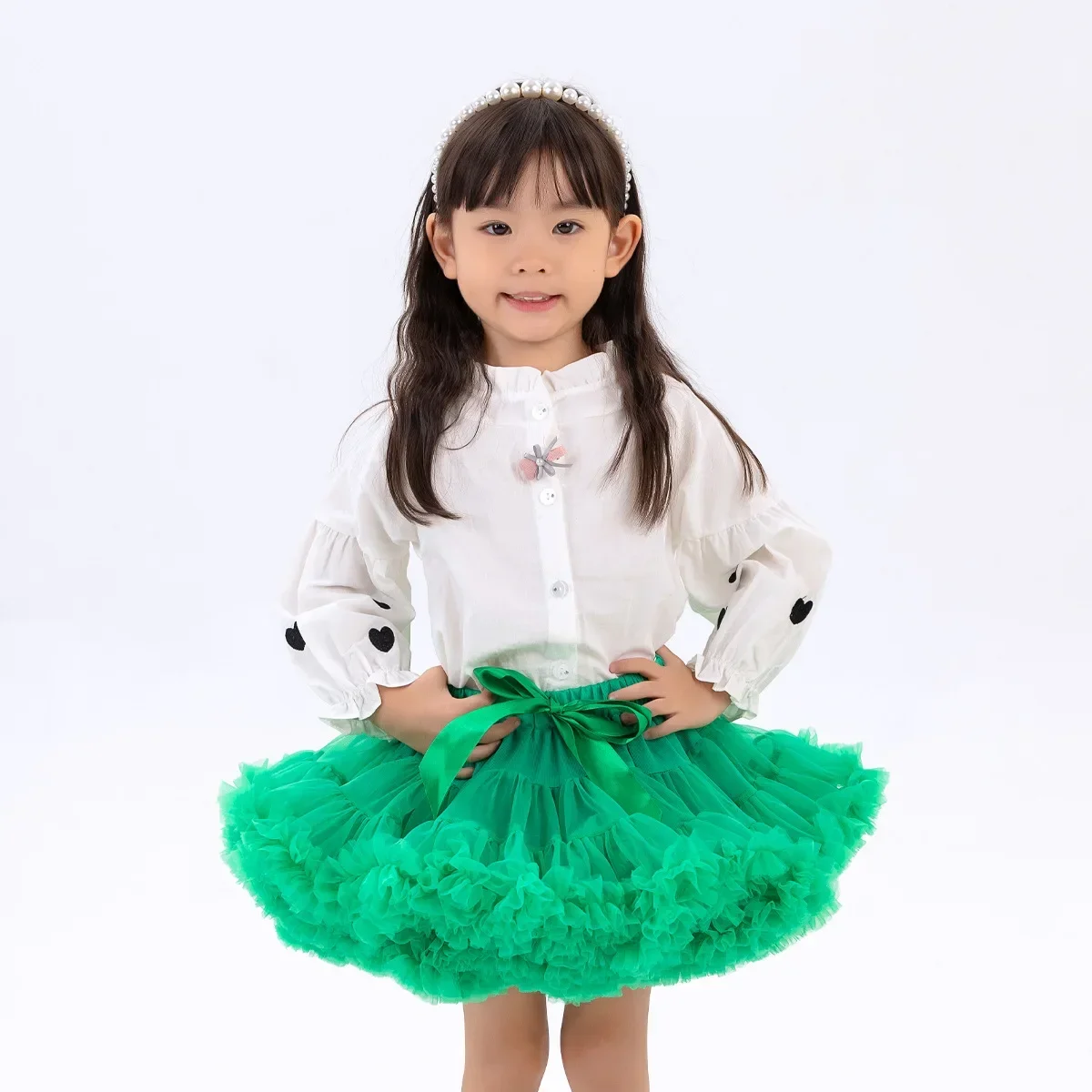 New Tutu Skirt Baby Girl Skirts Princess Mini Pettiskirt Party Dance Rainbow Tulle Skirts Girls Clothes Children Clothing