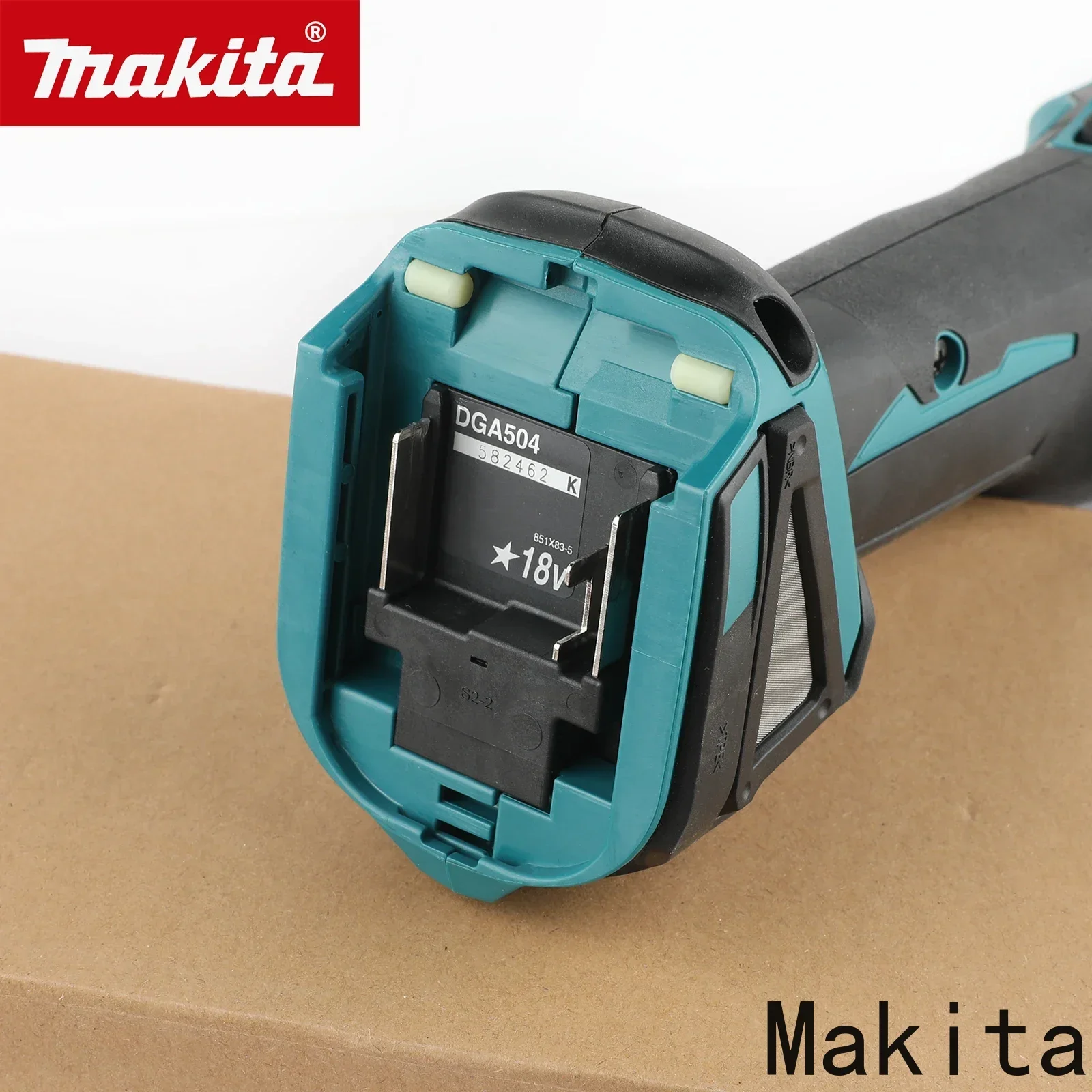 

Makita DGA504 18V 6.0Ah 125mm Brushless Lithium Battery Angle Grinder Rechargeable Cutting Machine Multi-functional All-in-one B