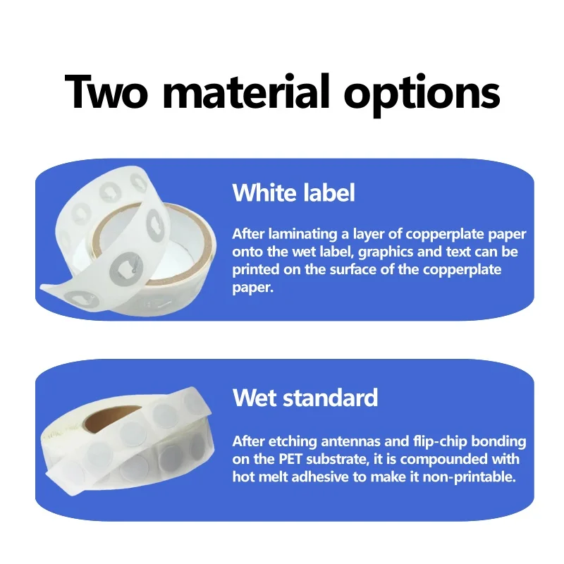 مجموعة مكونة من 10 قطع من ملصقات الملصقات Ntag213، Ntag215، Ntag216 NFC، Ntag 213، 215، 216 RFID، ملصقات لاصقة مناسبة لهواتف NFC