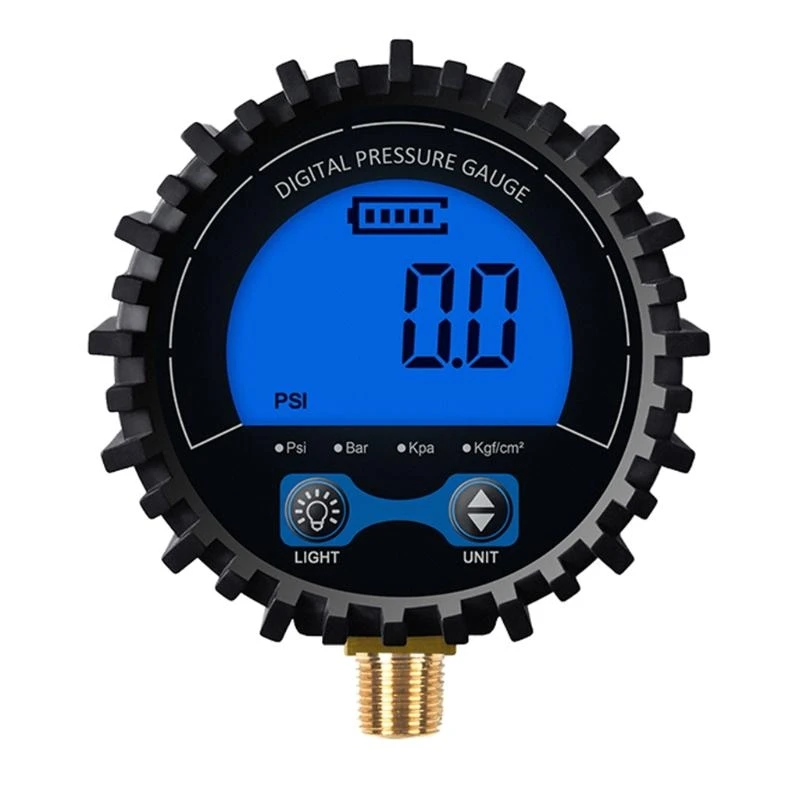

97QC Digital Pressure Gauge with LED Display 1% Accuracy 1/8'' NPT Connector