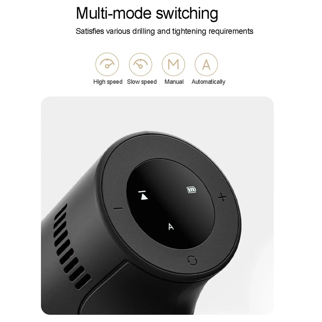 Xiaomi Mijia ブラシレス電動ドリル2 スマートホーム電動工具 Type-C充電式 多機能コードレスドリルドライバー CN