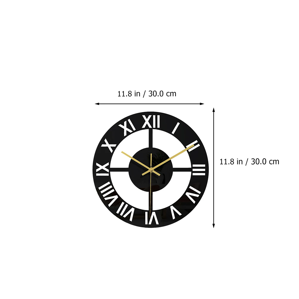 

Acrylic Wall Clock Silent Home Decor Hanging Modern Art Suitable Hotel Office Bedroom Great Gift Idea