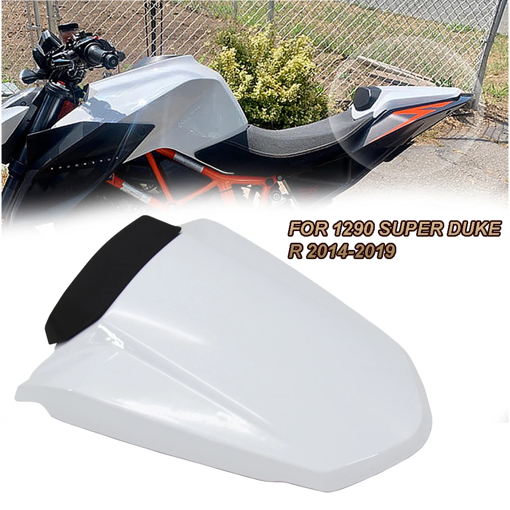 

NEW Motorcycle Rear Passenger Pillion Seat Cover Fairing Cowl 2014 2015 2016 2017 2018 2019 For 1290 Super Duke R