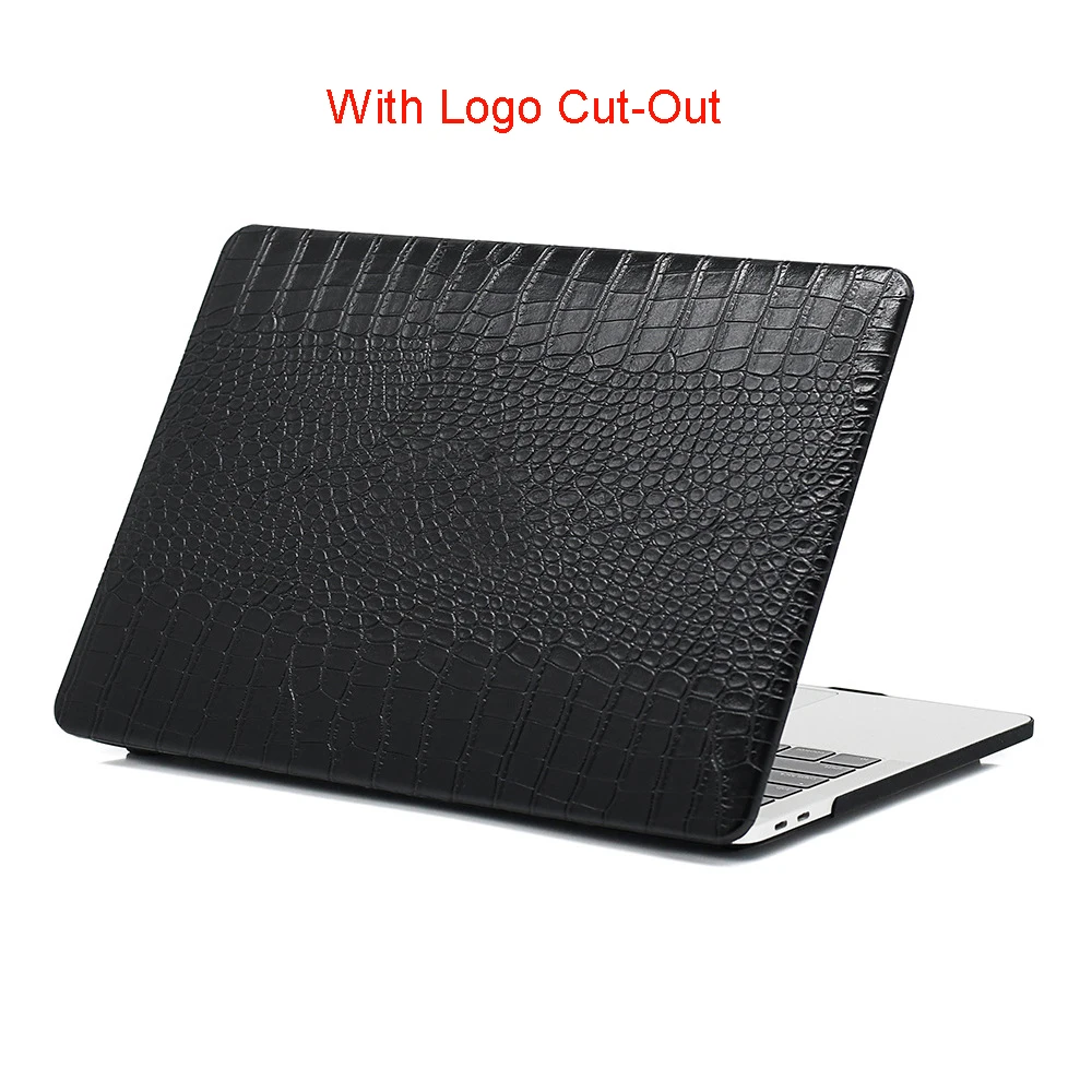 Pu Crocodile Print Computer Case For Macbook New Air 13.3\'\' Pro Retina 14 \