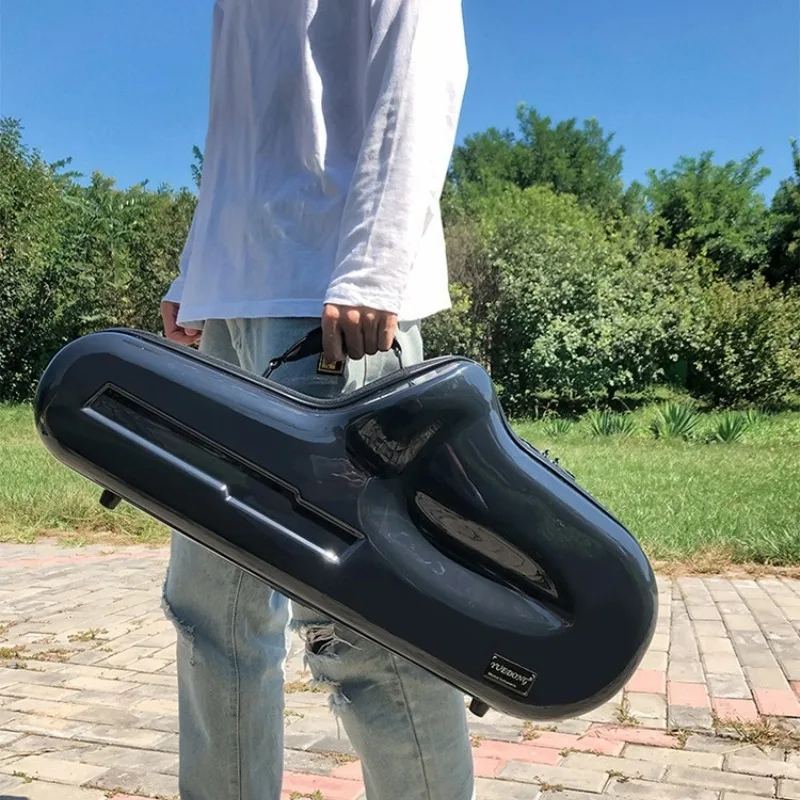 Hard Shell Alto Saxophone Case Portable Saxophone Storage Box Shockproof Sax Transport Bags Woodwind Instruments Accessories