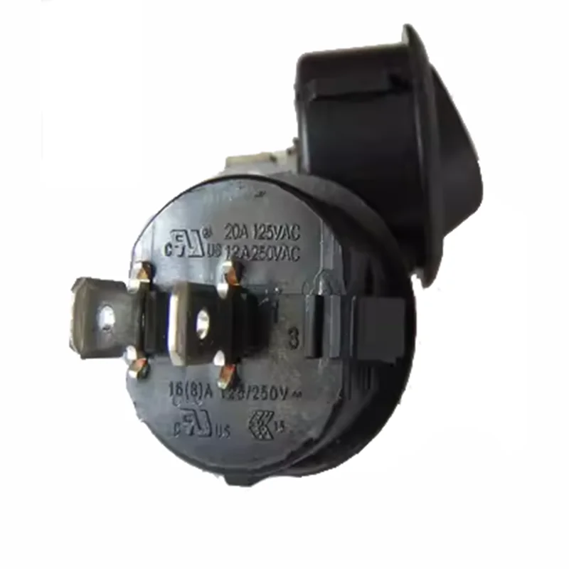 2 pin 2 swing switch 16A250V 23MM/ opening 20mm Original imported SRJ22A3EBBNN round ship switch