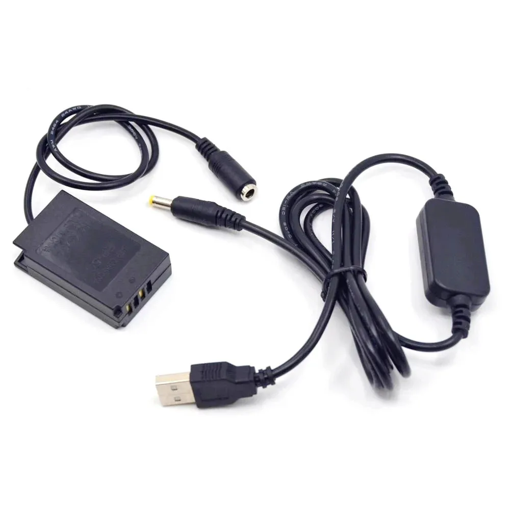 EP-5C EN-EL20 ENEL20 Fake Battery+EH5 USB Power Bank Cable Adapter For Nikon 1J1 1J2 1J3 1S1 1AW1 1V3 p1000 DL24-500 COOLPIX A