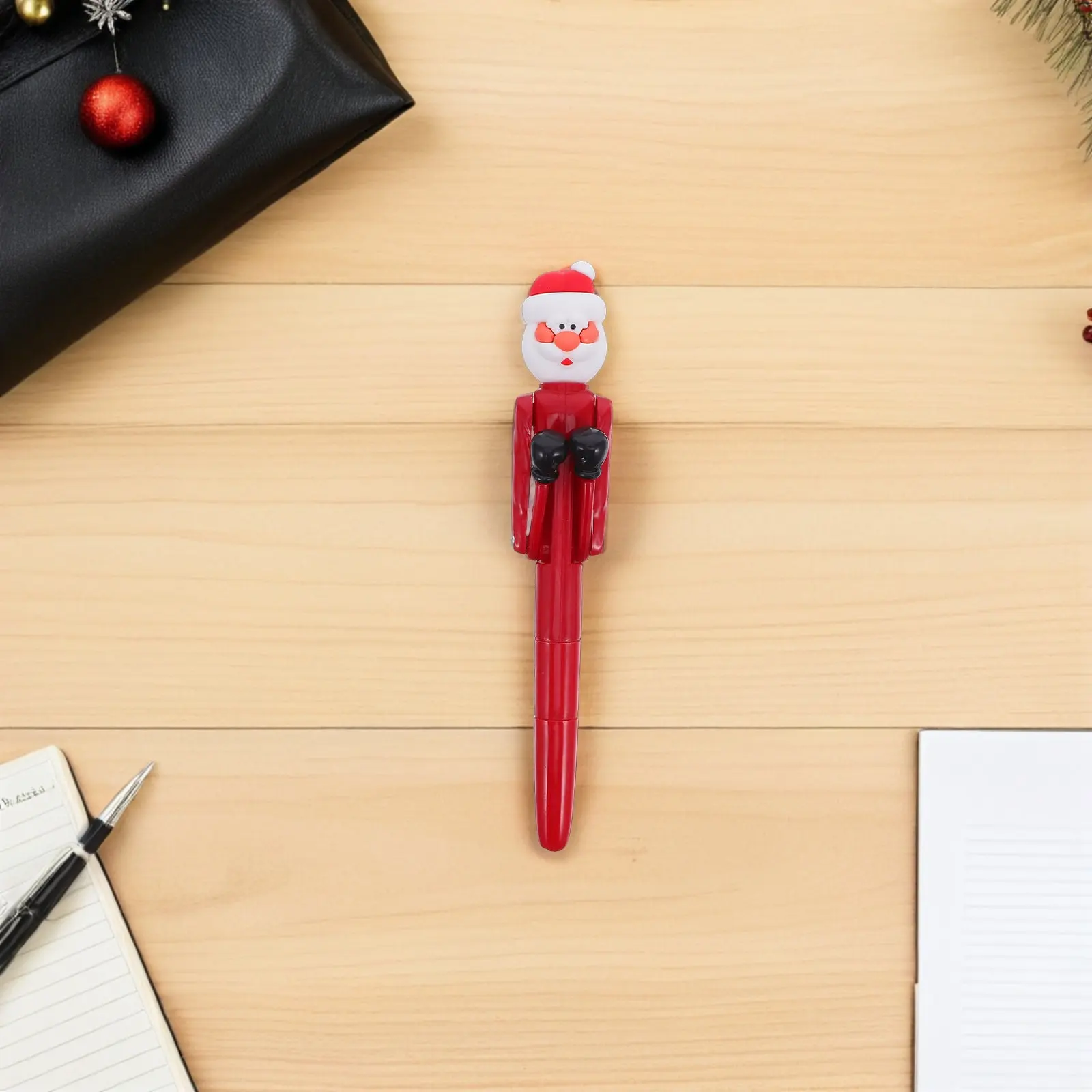 4Pcs Ballpoint Pen Funny Cartoon Christmas Party Favors Xmas Stocking Fillers School Office Supplies Holiday