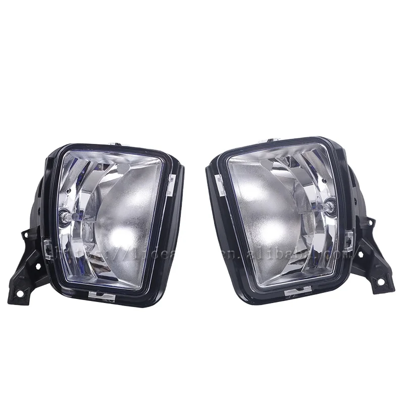 

Left & Right Side Fog Lamps Clear Lens Halogen Fog Lights For 2013-2017 Dodge Ram 1500