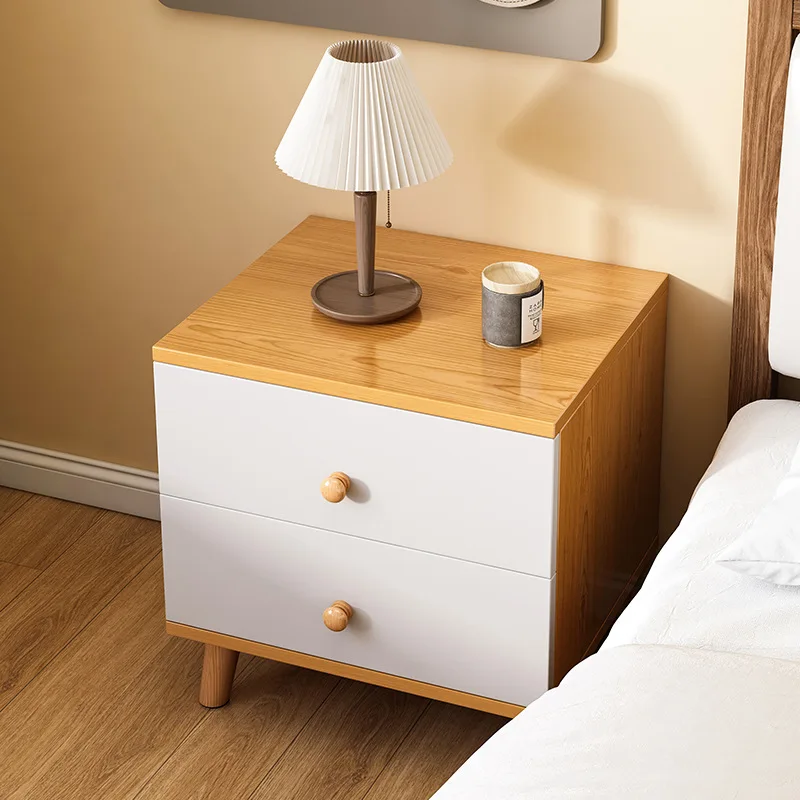 Bedside Table Small Bedroom Modern Simple Locker Home Shelf Simple Storage Mini Cabinet  Nightstand Furniture Bedroom