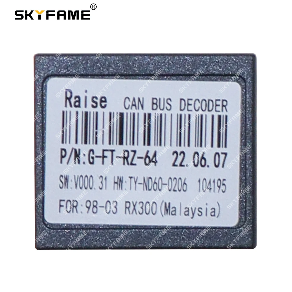 SKYFAME سيارة 16pin الأسلاك تسخير محول Canbus صندوق فك أندرويد راديو كابل الطاقة لكزس RX300 RX
