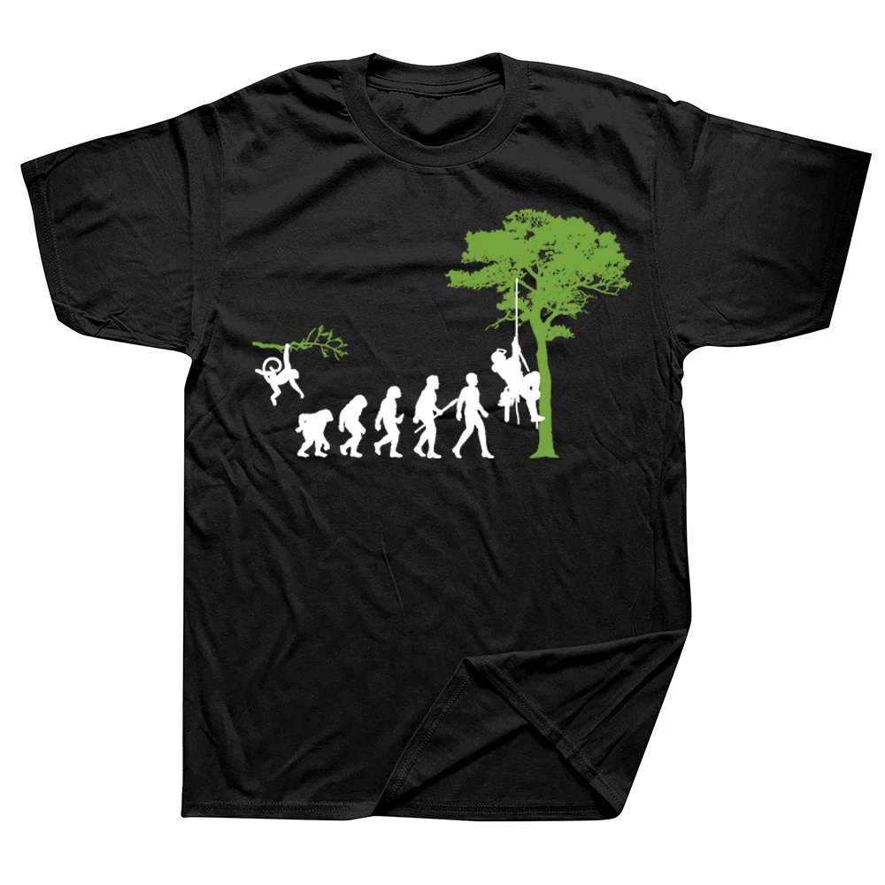 Camisetas divertidas de la revolución del arborista, ropa informal de algodón con gráfico, regalos de cumpleaños de manga corta, camiseta de estilo veraniego, ropa para hombre