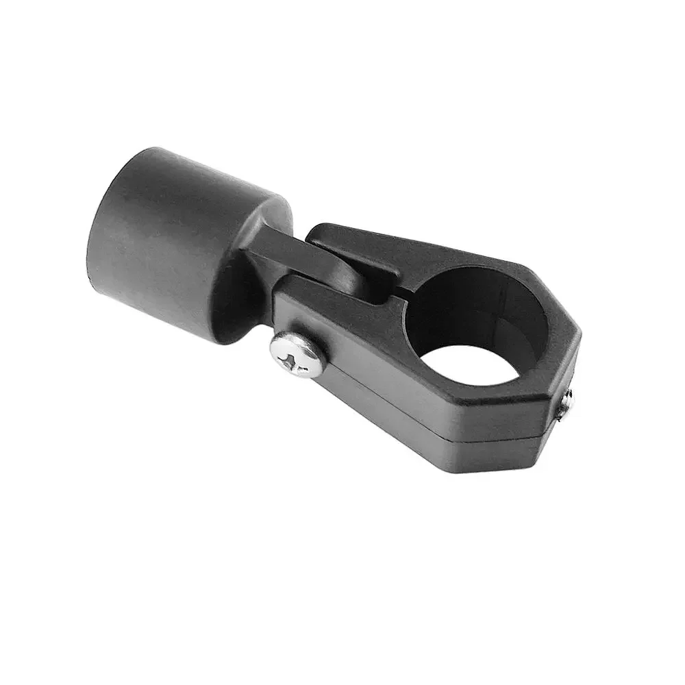 Nylon Slide Cap Slide Sleeve Pipe Boat Bimini Top Fitting Eye End Cap Jaw Clamp External Eye End Canopy Tube Marine Accessories