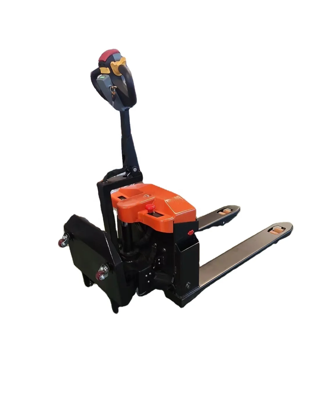 

3T All-Electric Pallet Jack Truck Stand Up Transport Vehicle for Industrial Warehouse Material Handling Logistics Pro