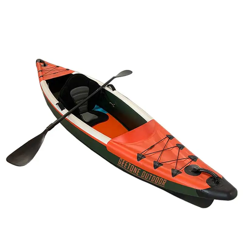 GeeTone Canoe/kayak Set Drop Stitch 2 3 Person Inflatable Kayak Manufactures Sit On Top Custom Canoe-Kayak Wholesale