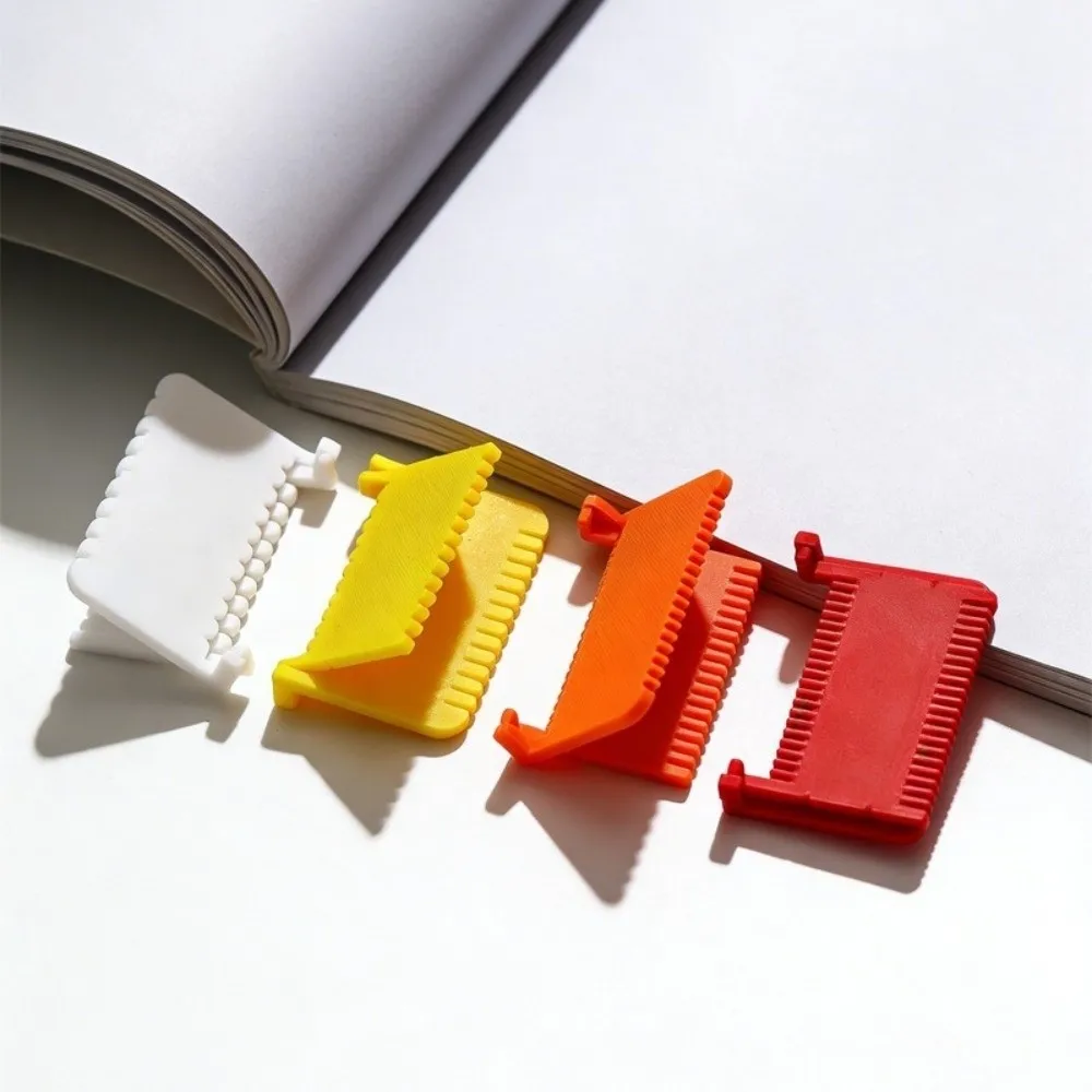 Plastic Seam Guide Clip Precise 1.5-4mm Multi-Functional Quilting Sewing Gauge Tool Easy-To-Grip Handle Hemming Measuring Tool