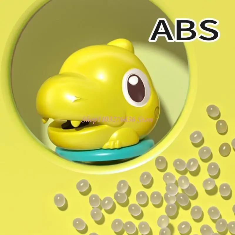 R6FD 어린이 친화적 인 만화 공룡 샤워 장난감은 목욕 시간 대화식 물 스프링클러 욕조 장난감에 흥분을 더합니다.