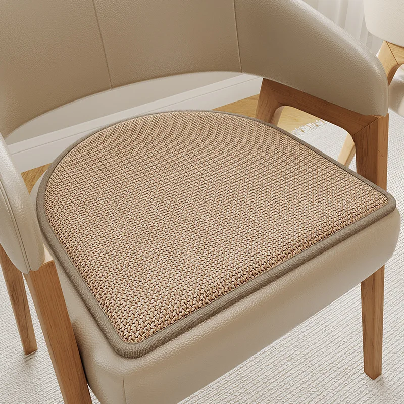 Memory Foam Horseshoe Seat Cushion Thickened Non-Slip Chair Pad for Dining Stools Anti-Soreness for Office & Home