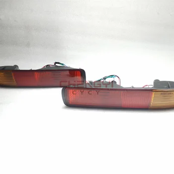 1 Piece Reb Tail Bumper Lamp Rear Light For Mitsubishi Pajero Montero 3 3 III 2001-2002 MR508783 MR508784