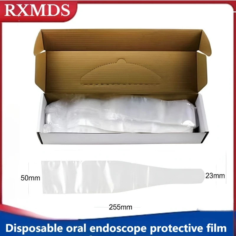 500PCS/box Dental Disposable Intraoral Camera Covers Endoscope Handle Film Isolation Sheath 4.5/4.2*20cm Dentistry Accessories