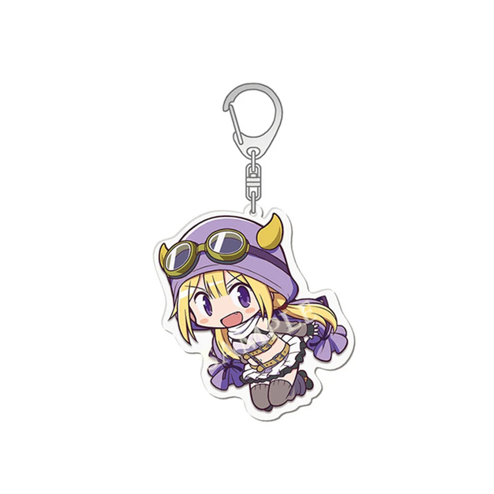 Anime Magi Madoka Magica Acrylic Keychain Kaname Akemi Homura Miki Sayaka Tomoe Mami Kyoko  HD Figures  KeyRing Pendant Gift