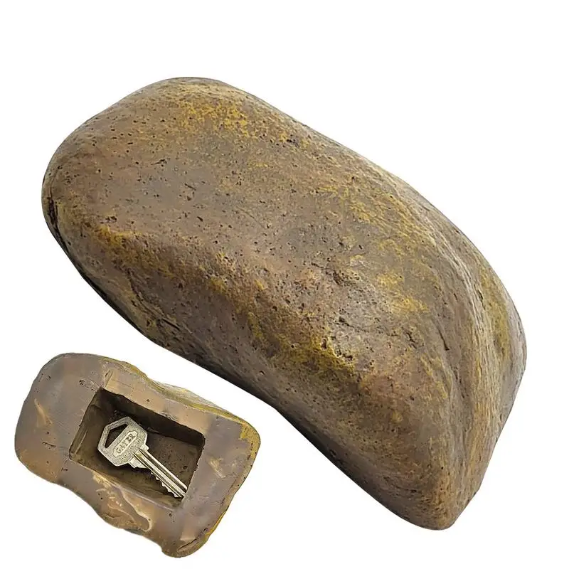 Hide A Key Fake Rock Garden Key Hiddens In Real Looking Stone Fake Rock Simulate Stone Key Case Garden Key Hiddens Hide A Key In