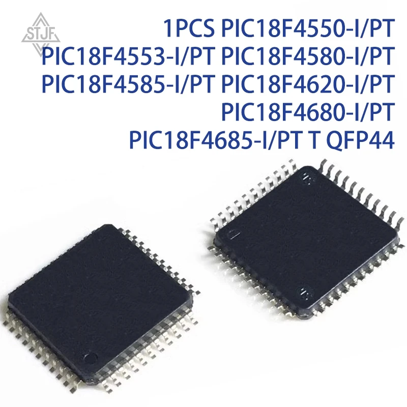 1PCS PIC18F4550-I/PT PIC18F4553-I/PT PIC18F4580-I/PT PIC18F4585-I/PT PIC18F4620-I/PT PIC18F4680-I/PT PIC18F4685-I/PT T QFP44