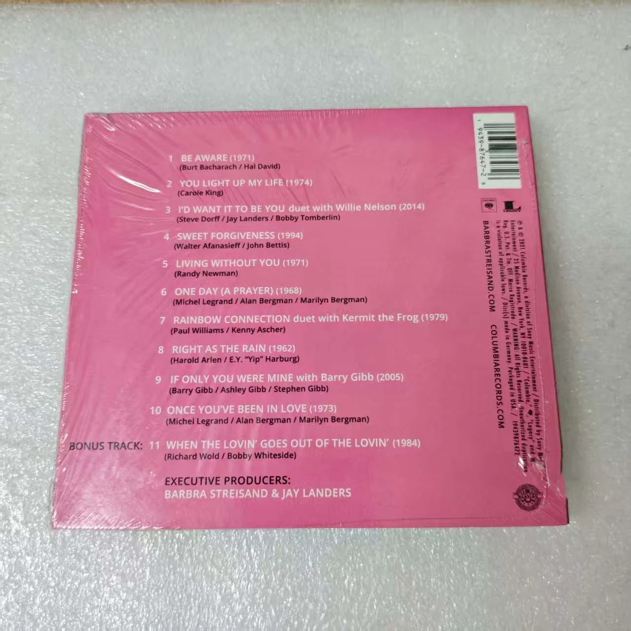 

Музыкальный компакт-диск Pop Babs Barbra Streisand Release Me 2, альбом Be Aware, музыкальная запись, косплей, Walkman, автомобильная звуковая коробка, вечерние музыкальные подарки