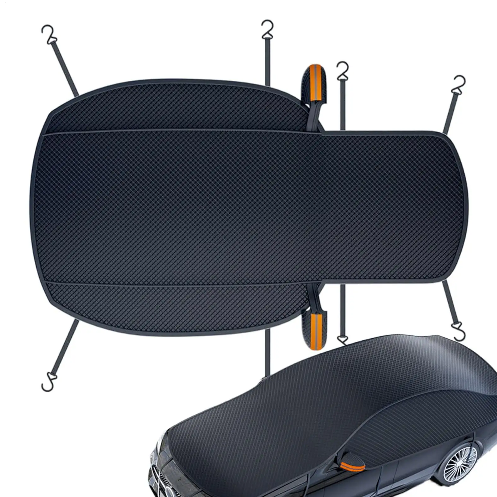 

Car Windshield Cover For Ice Snow Car Windshield Snow Cover Winter Window Frost Protector For Winter Outdoor Parking RV Garage